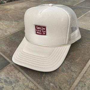 “Smile Like You Mean It” Trucker Hat